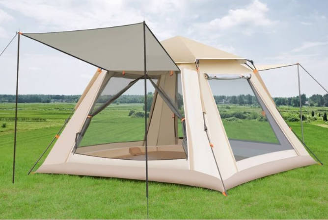 自动帐篷速开户外露营帐篷野营公园遮阳便携折叠带门厅帐篷 自动帐篷速开户外露营帐篷野营公园遮阳便携折叠带门厅帐篷