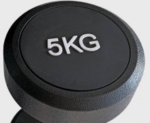 包胶圆头哑铃男士家用商用电镀哑铃套装