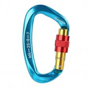 攀岩主锁登山扣快挂D型主锁户外攀岩装备用品安全锁扣